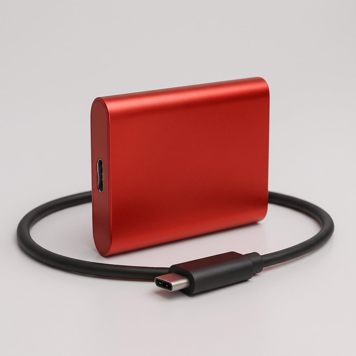SSD externe 2 To ultracompact en boîtier aluminium, connexion USB