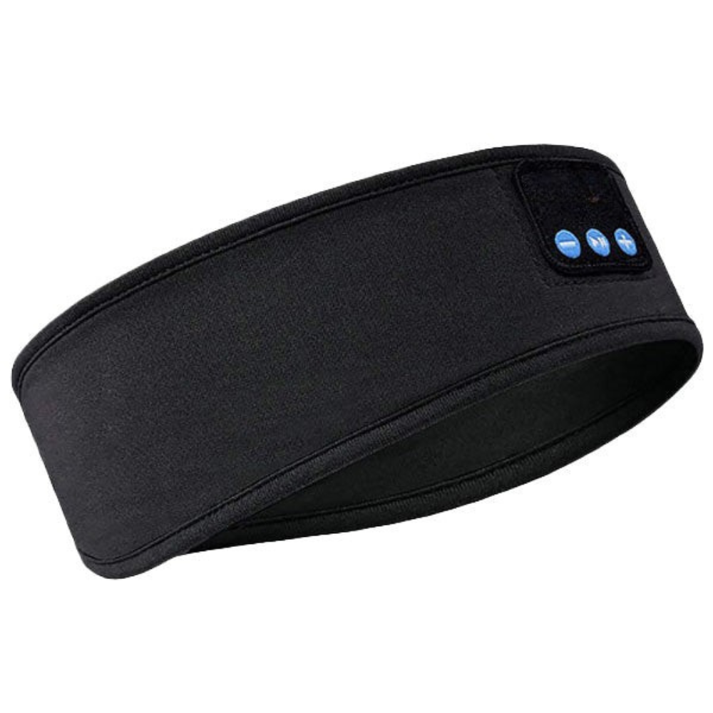 Bandeau Audio de Sommeil Helvora™ DreamBand – Écouteurs Bluetooth Ultra Confort