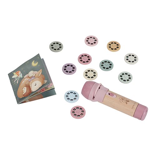 Projecteur d'histoire Lampe torche rose