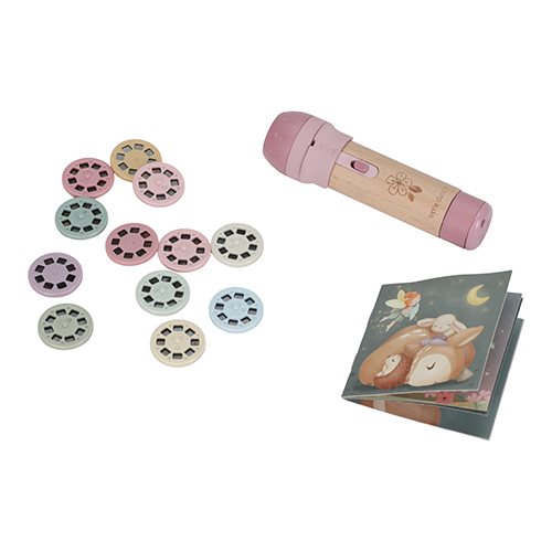 Projecteur d'histoire Lampe torche rose
