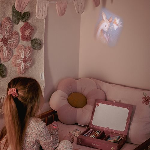 Projecteur d'histoire Lampe torche rose