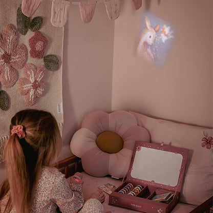Projecteur d'histoire Lampe torche rose