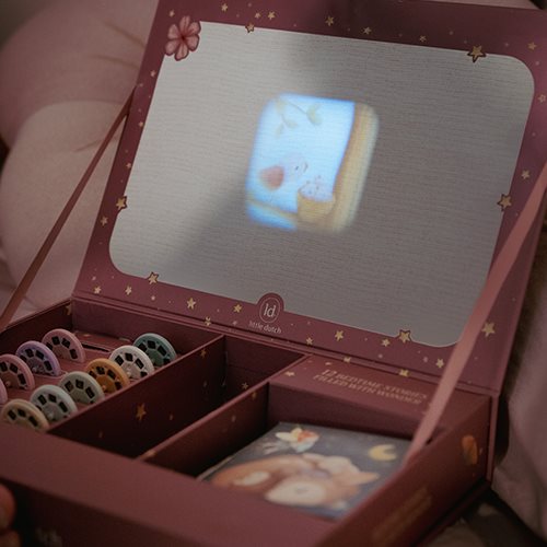 Projecteur d'histoire Lampe torche rose