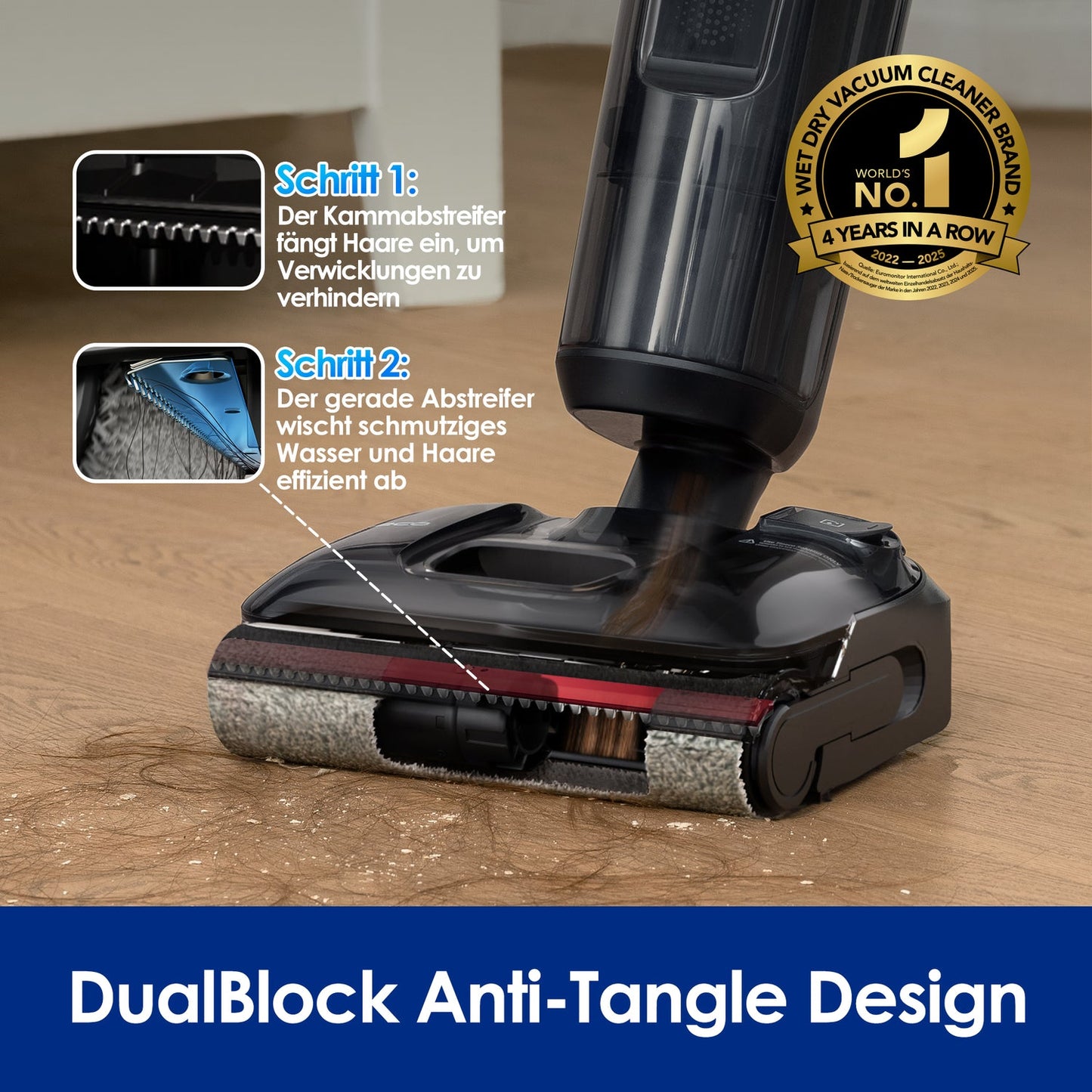 Tineco FLOOR ONE S7 Stretch Ultra intelligenter Nass- und Trockensauger