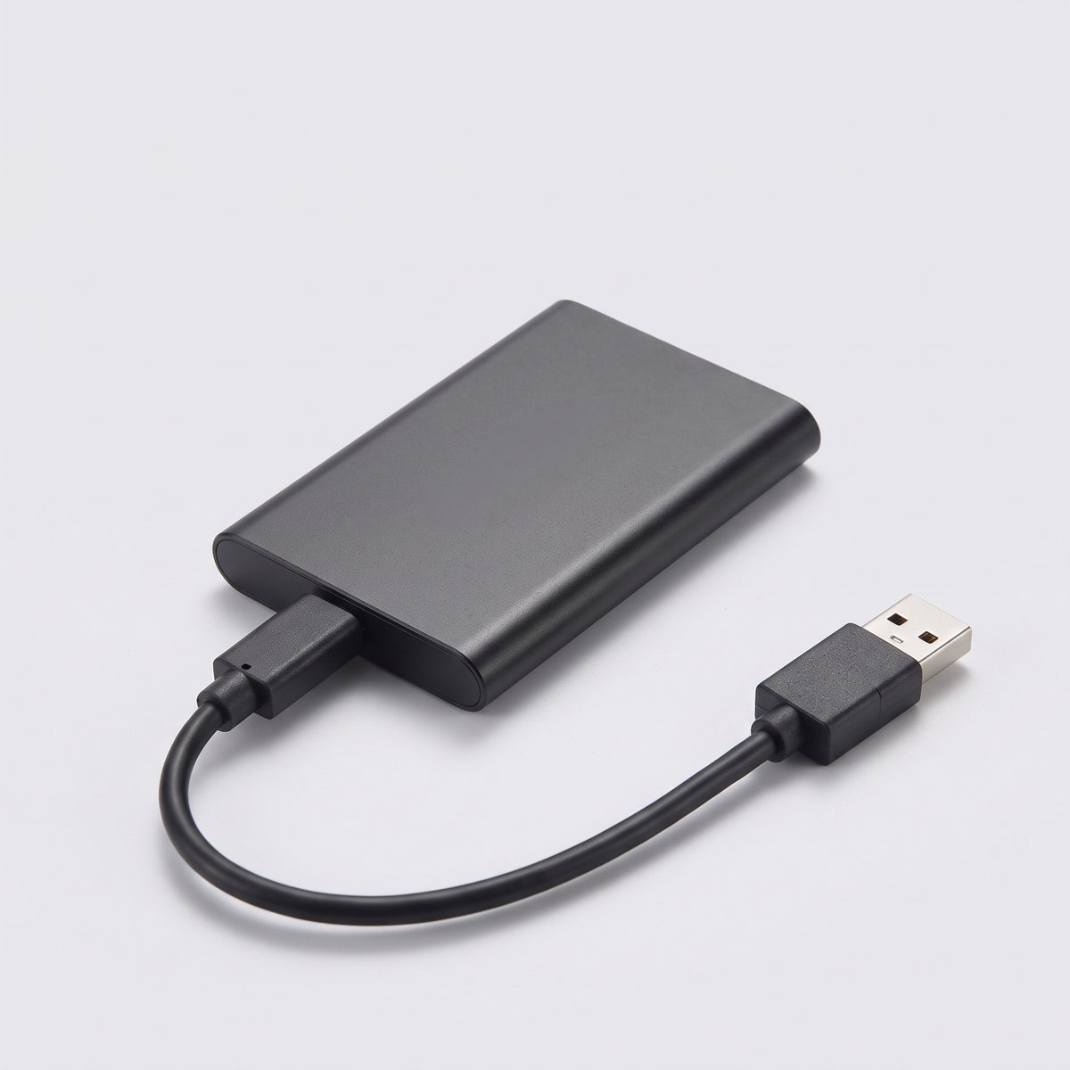SSD externe 2 To ultracompact en boîtier aluminium, connexion USB