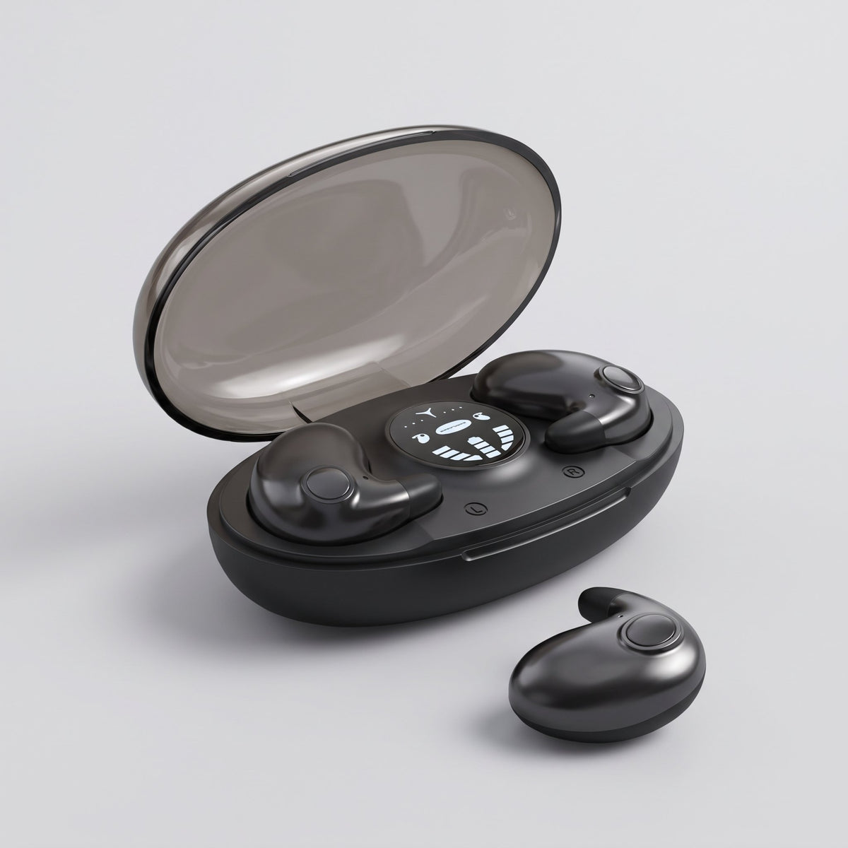 Écouteurs de sommeil Bluetooth sans fil intra-auriculaires, très compacts