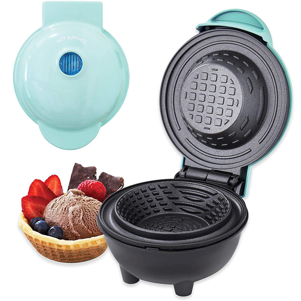 Nouveau Mini gaufrier bol 110 V/220 V Machine de petit déjeuner tarte aux œufs crème glacée et rouleau d'oeufs pour la cuisine à la maison gaufrier