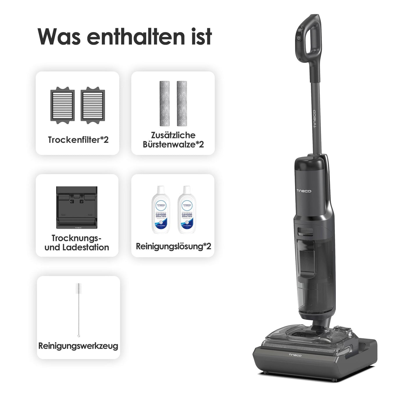 Tineco FLOOR ONE S7 Stretch Ultra intelligenter Nass- und Trockensauger