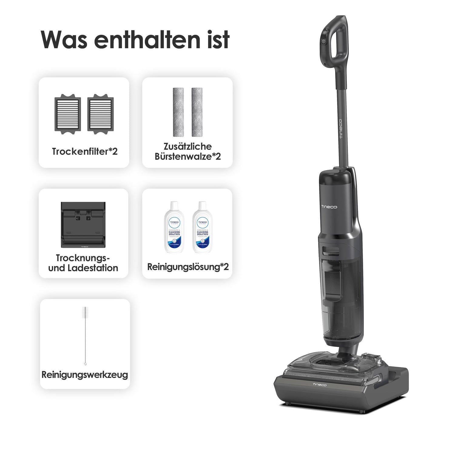 Tineco FLOOR ONE S7 Stretch Ultra intelligenter Nass- und Trockensauger