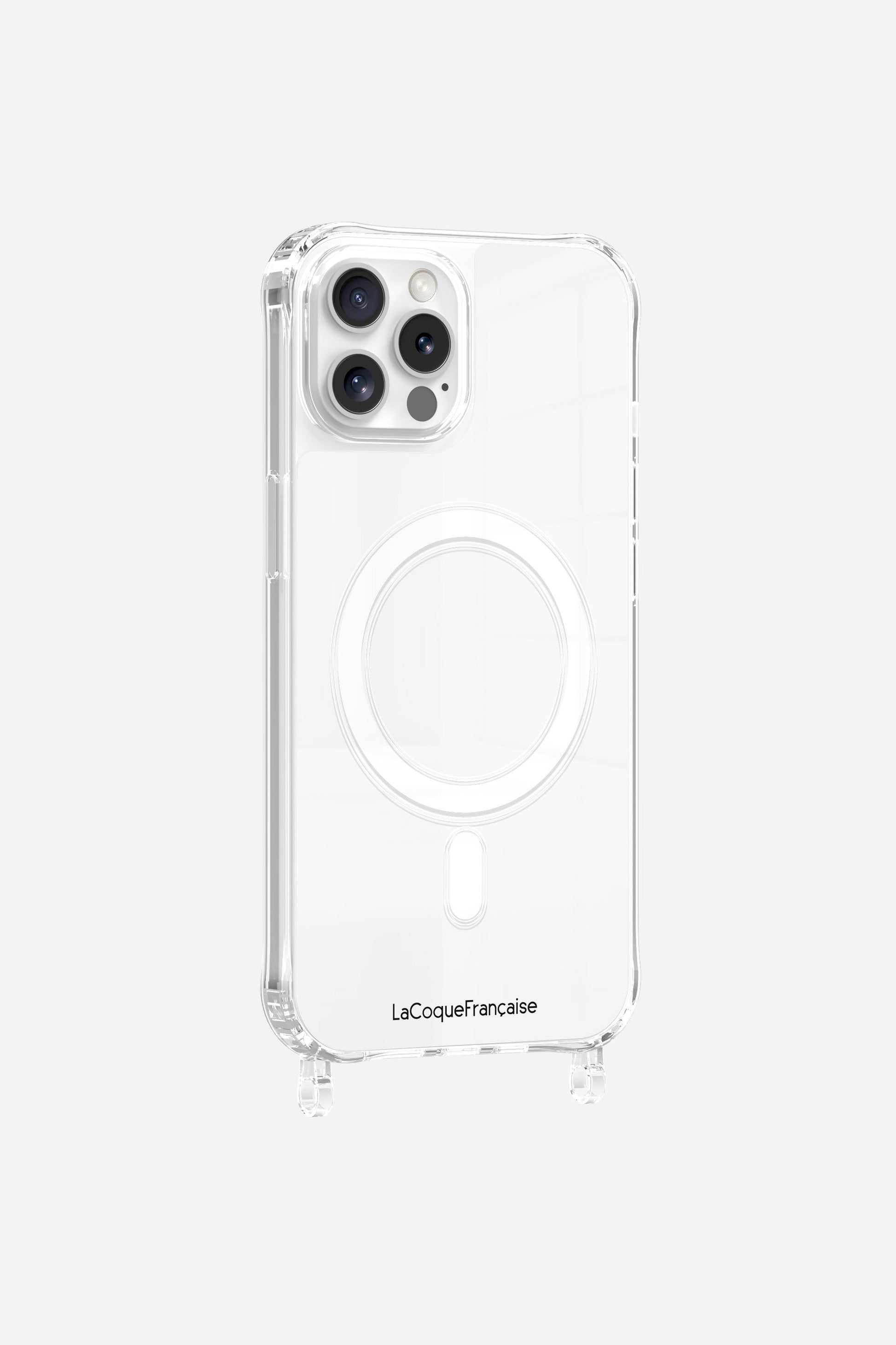 Coque Anneaux Magsafe Transparente