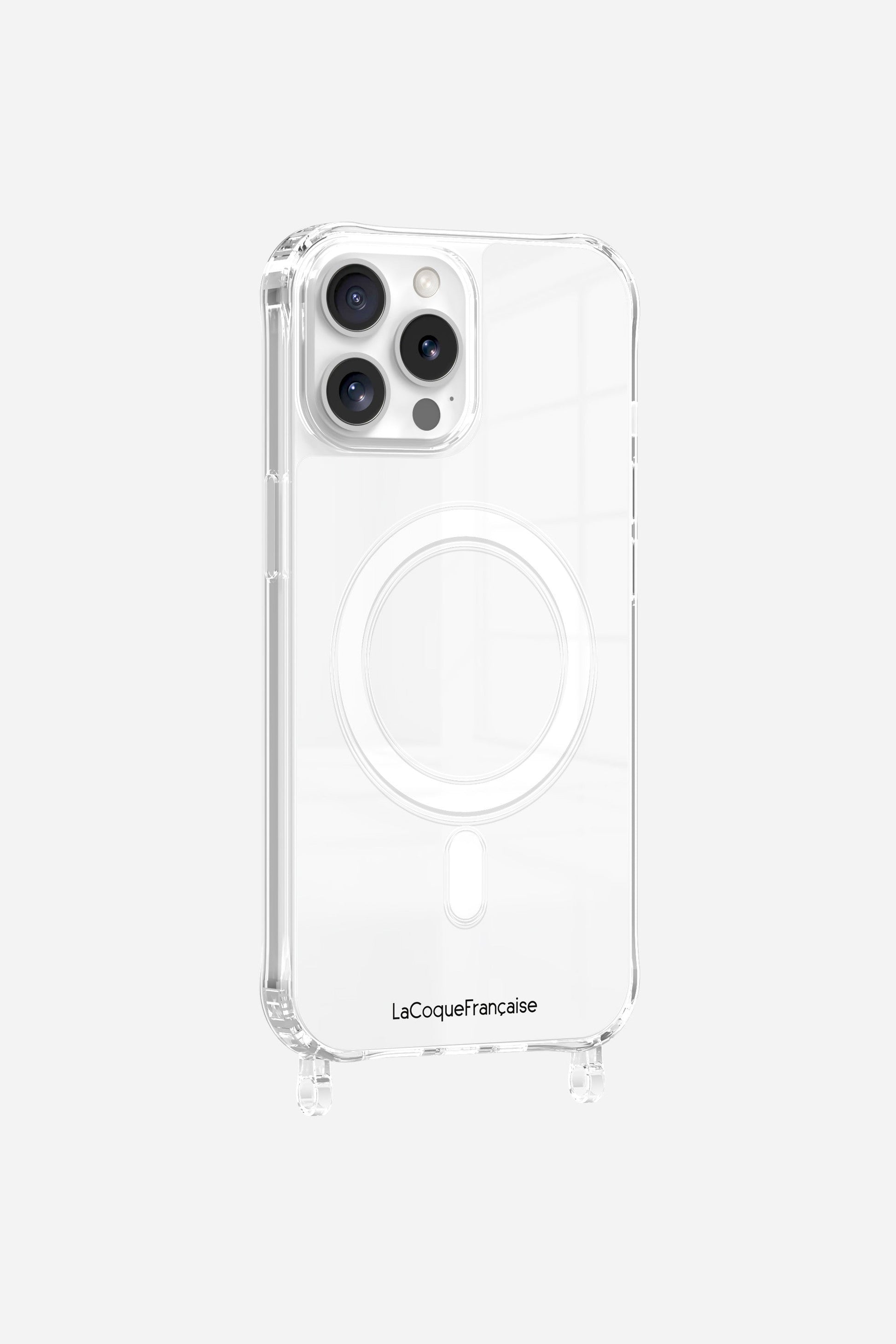 Coque Anneaux Magsafe Transparente