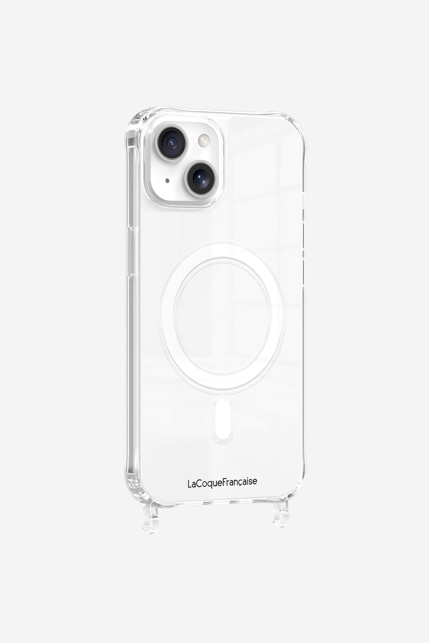Coque Anneaux Magsafe Transparente