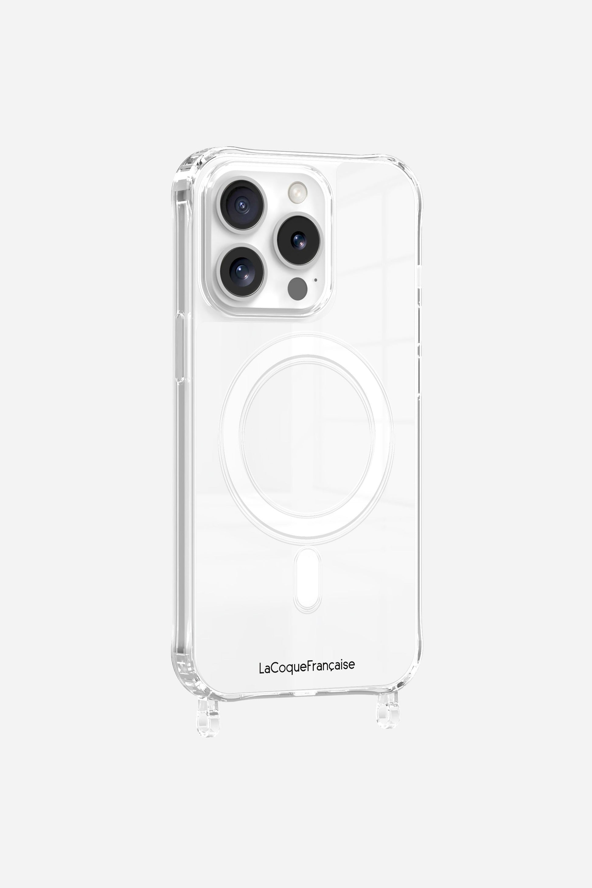 Coque Anneaux Magsafe Transparente