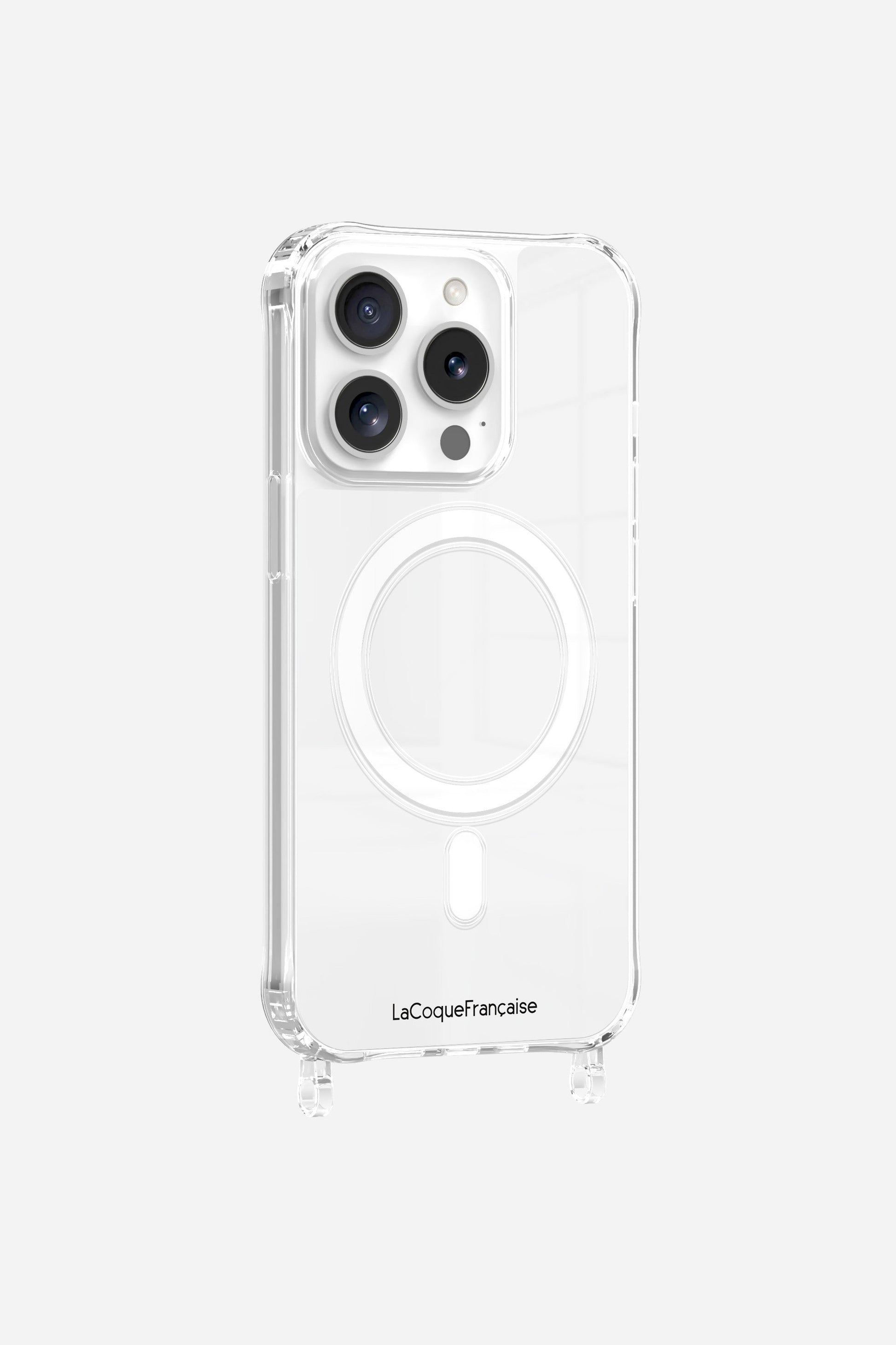Coque Anneaux Magsafe Transparente