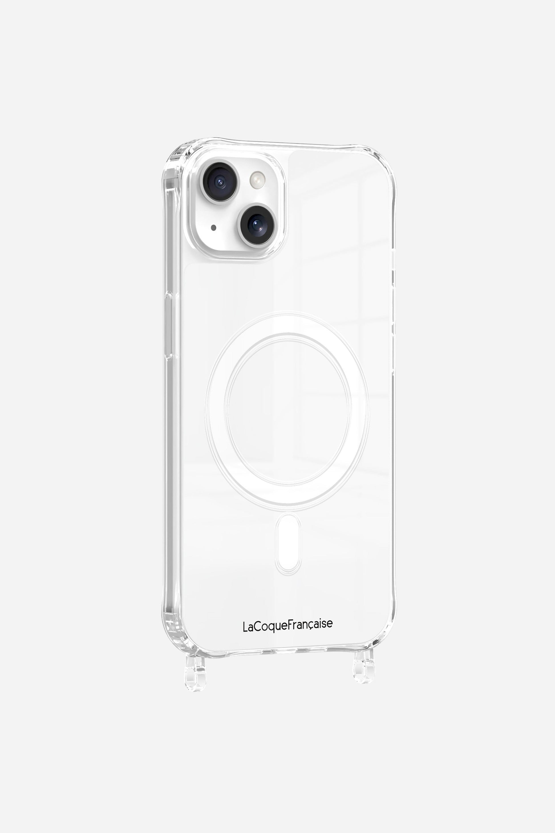 Coque Anneaux Magsafe Transparente