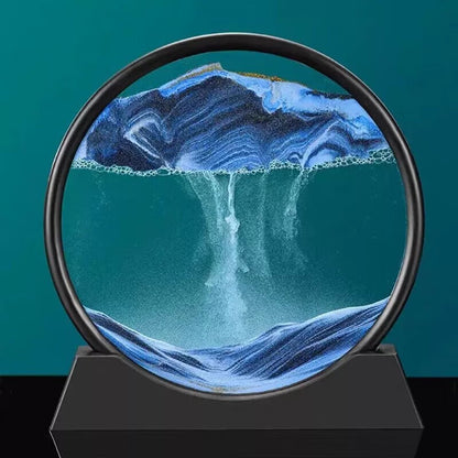 Peinture de Sable Fluide 3D pour Salon, Art ociamique pour Foyer, Décoration de Bureau, Maison