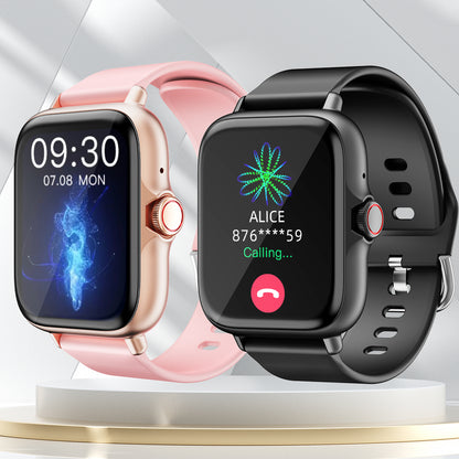 Montre connectée sans fil, appel, étanche, Fitness, rappel de Message de sommeil, fréquence cardiaque, oxygène dans le sang, pour iPhone Android, hommes et femmes