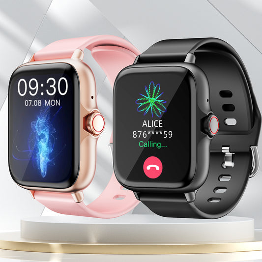 Montre connectée sans fil, appel, étanche, Fitness, rappel de Message de sommeil, fréquence cardiaque, oxygène dans le sang, pour iPhone Android, hommes et femmes