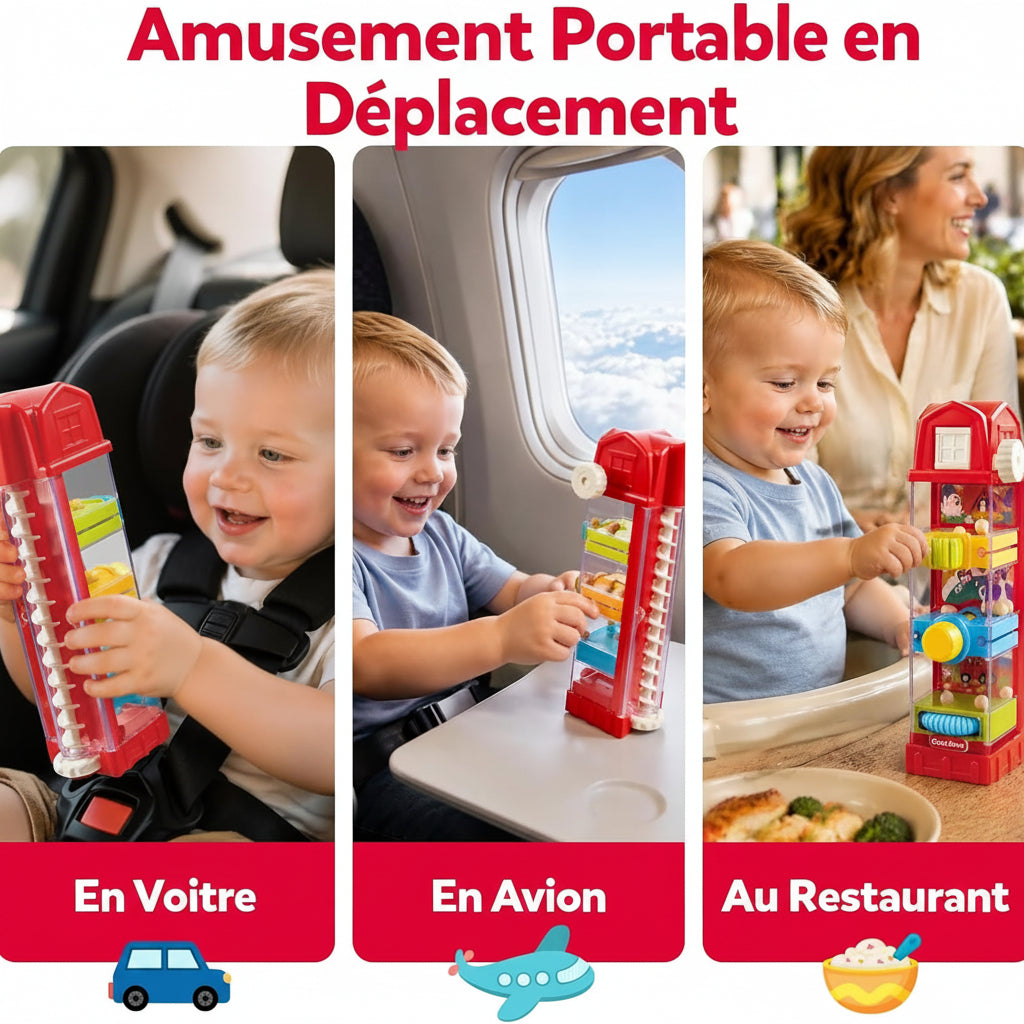 Circuit de balles ferme interactif