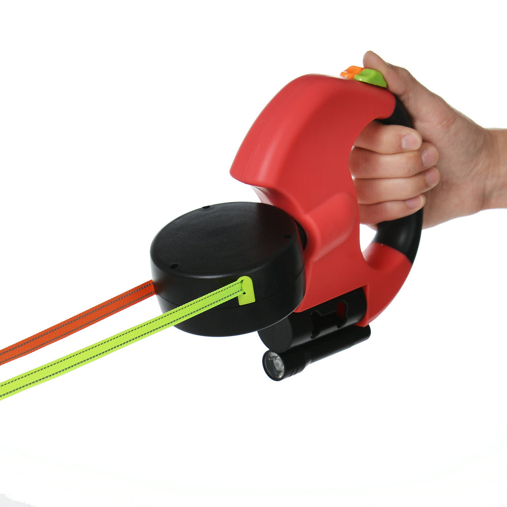 Laisse Rétractable Helvora PetWalk 3M – Réfléchissante & Pivot 360°