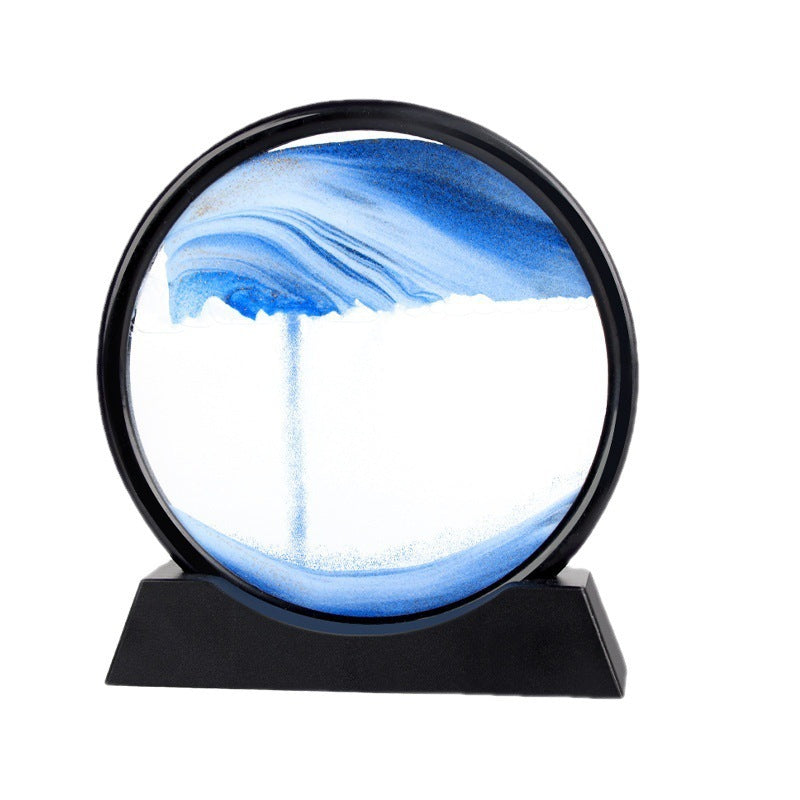 Peinture de Sable Fluide 3D pour Salon, Art ociamique pour Foyer, Décoration de Bureau, Maison