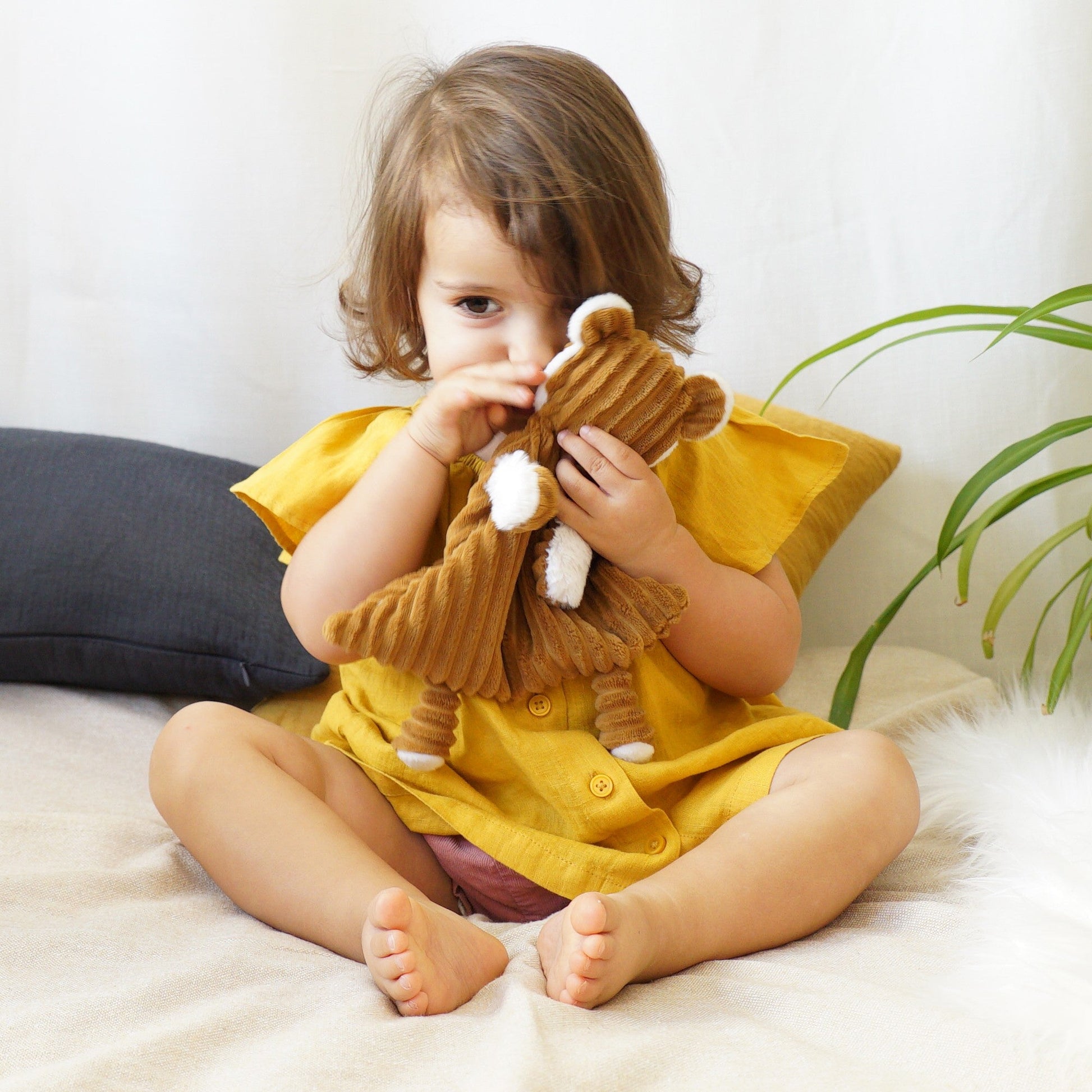 Doudou baby Speculos le tigre