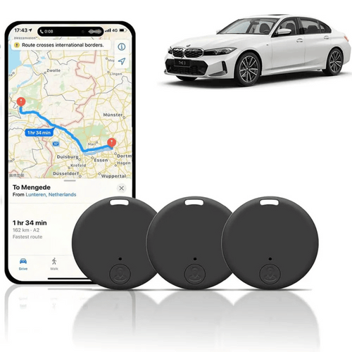 3x Mini GPS Tracker - Localisateur de voiture et de clés