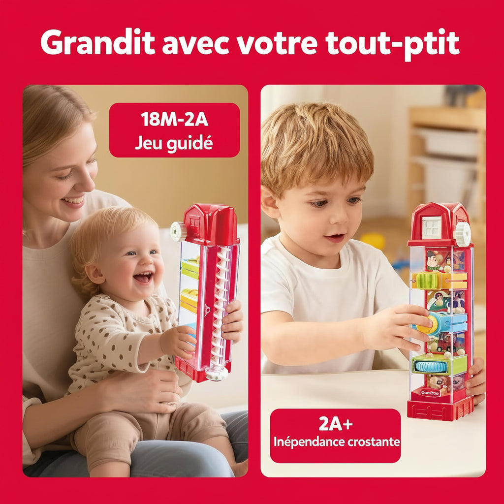 Circuit de balles ferme interactif