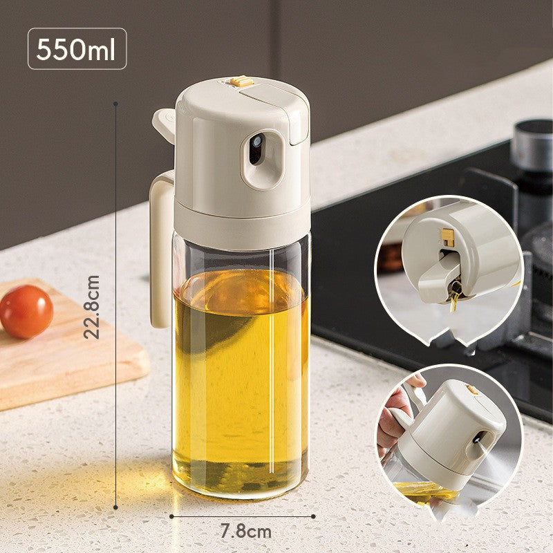 2-in-1 Ölsprühflasche – Sprühen & Dosieren