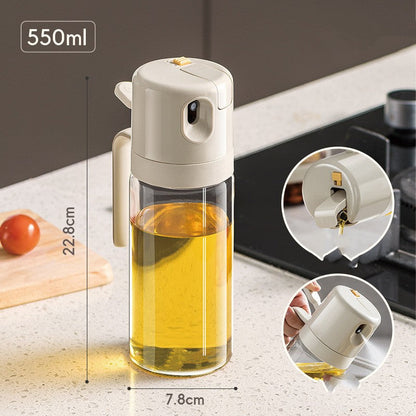 2-in-1 Ölsprühflasche – Sprühen & Dosieren
