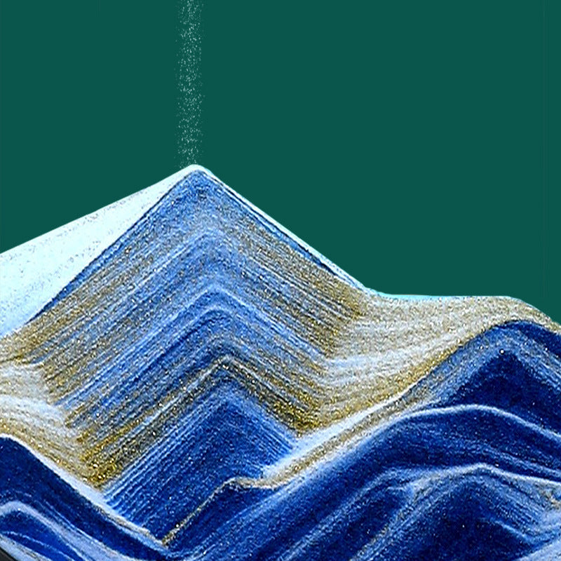 Peinture de Sable Fluide 3D pour Salon, Art ociamique pour Foyer, Décoration de Bureau, Maison