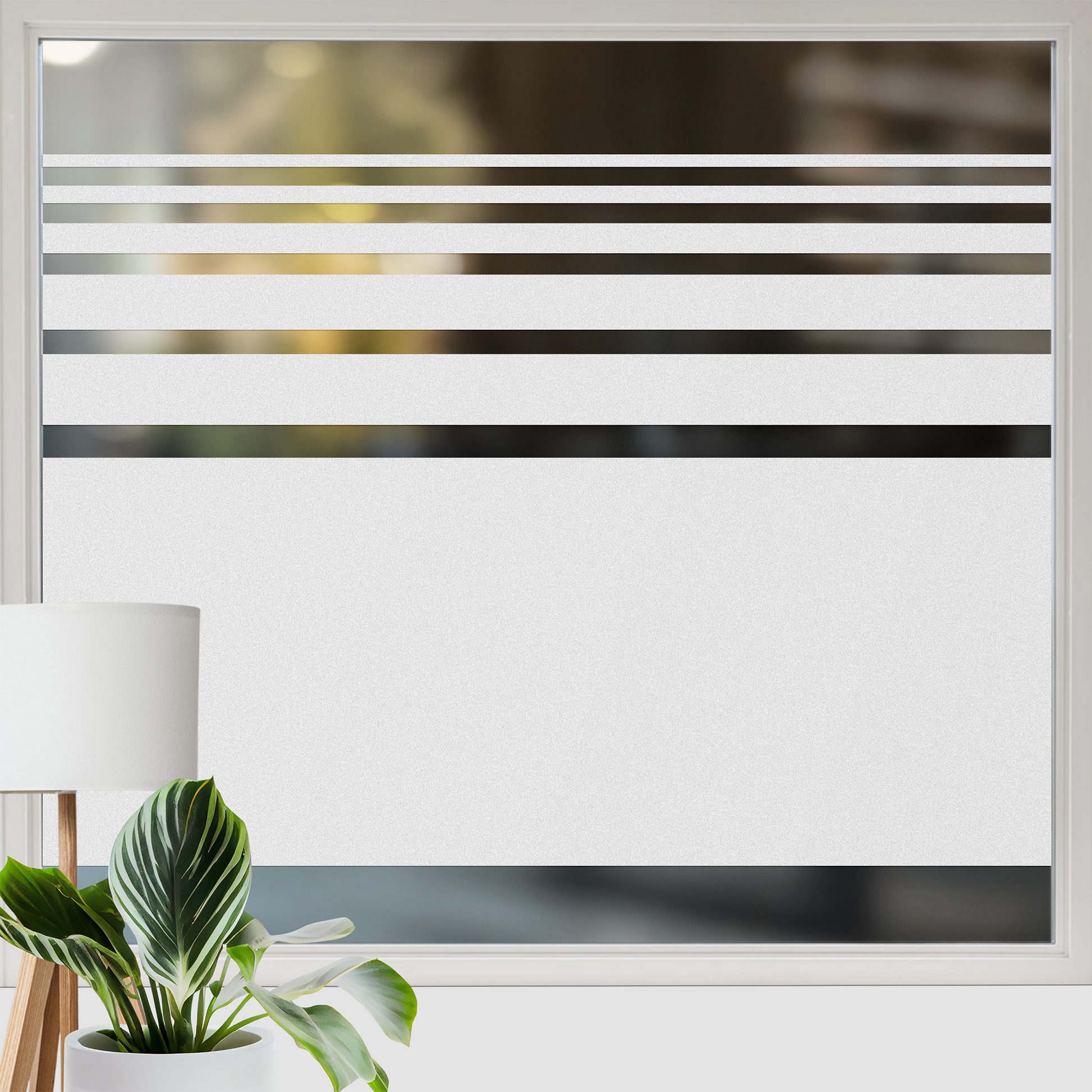 Fensterfolie Streifen