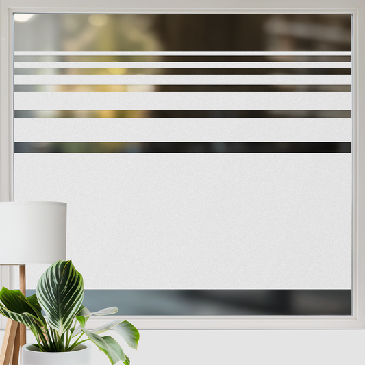 Fensterfolie Streifen