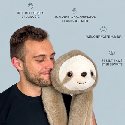Plüschtier mit langen Armen, 45 cm, weiches Kunstfell, Faultier, Panda, Koala, Bär oder Drache