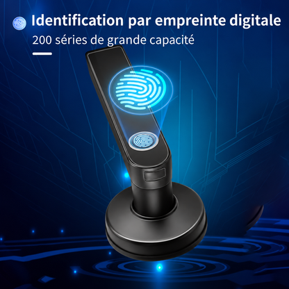 Serrure Connectée Helvora SecureLock M5 – Empreinte Digitale, Code & Application