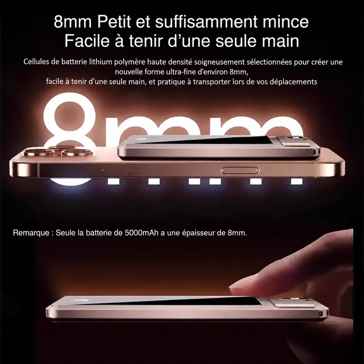 Batterie Externe Magnétique Helvora MagPower 10000 – 10 000 mAh & Charge Sans Fil