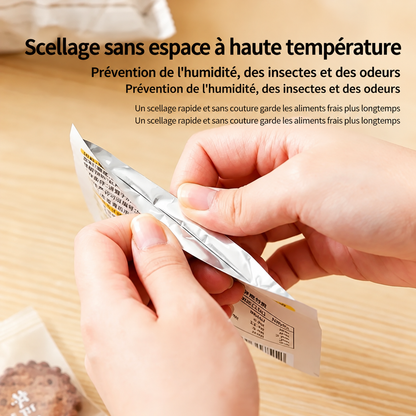 Mini Scelleuse Thermique Helvora SealGo – Rechargeable & Portable