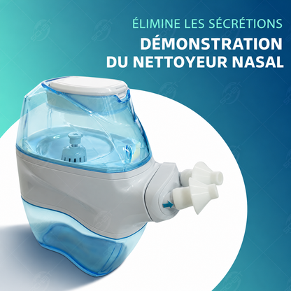 Irrigateur Nasal Électrique Helvora NasoFlow 360 – Rinçage Nasal & Diffusion 360°