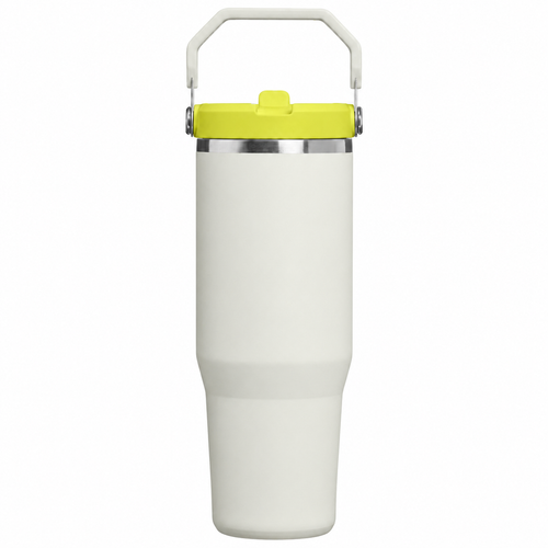 Gobelet Isotherme Helvora Flip Straw – Paille Intégrée & Grande Capacité