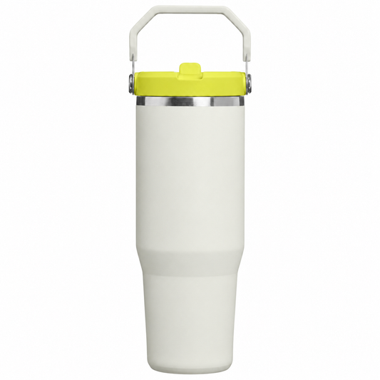 Gobelet Isotherme Helvora Flip Straw – Paille Intégrée & Grande Capacité