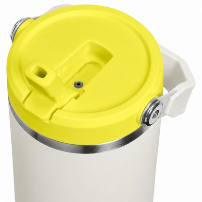 Gobelet Isotherme Helvora Flip Straw – Paille Intégrée & Grande Capacité