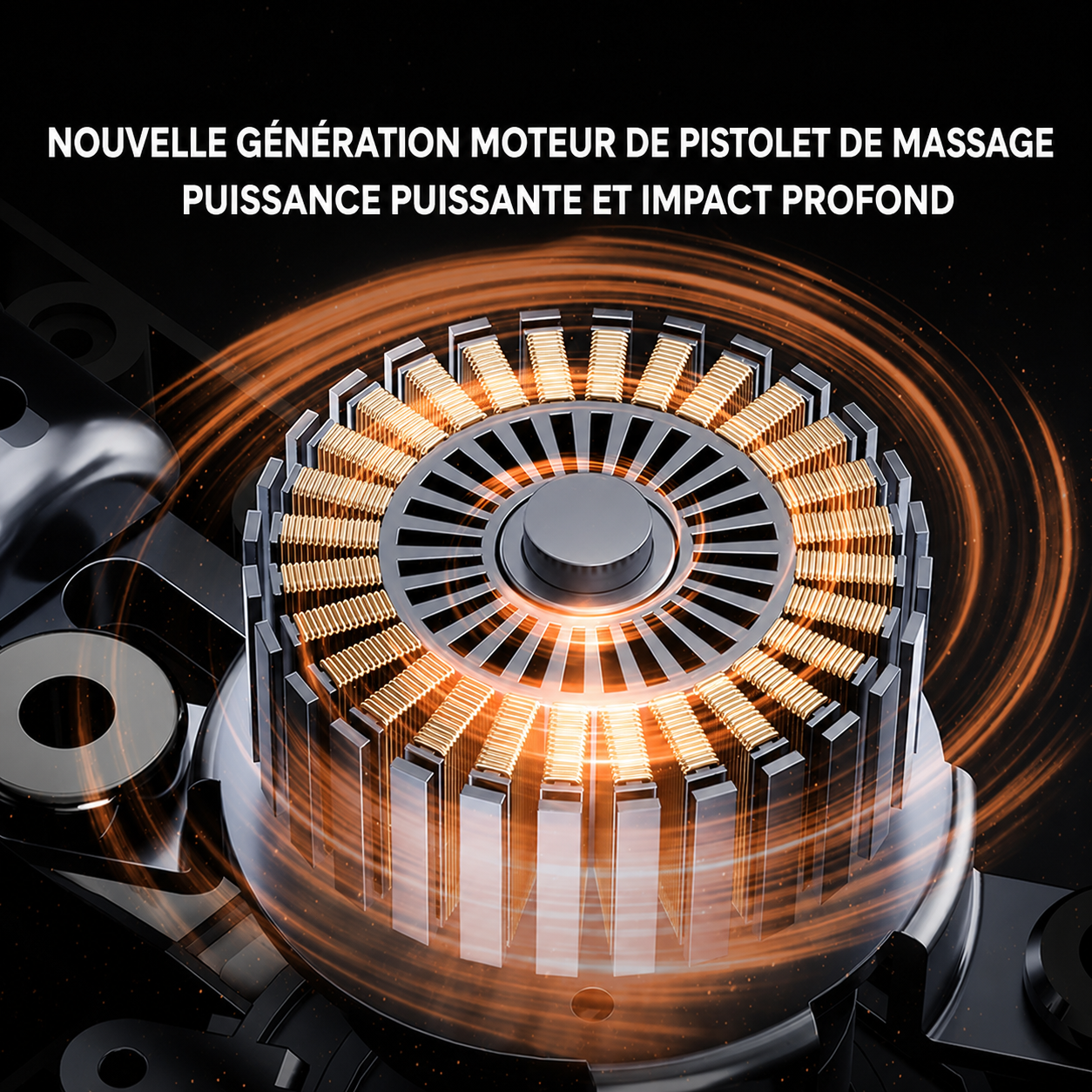 Pistolet de Massage Helvora™ MusclePro – Chauffant & Massage Profond