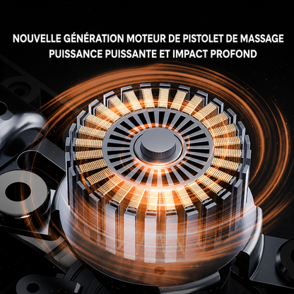 Pistolet de Massage Helvora™ MusclePro – Chauffant & Massage Profond