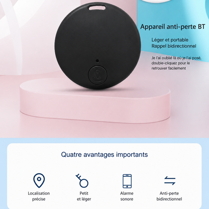 Lot de 3 Mini Traceurs Helvora™ SmartTag – Localisateurs Bluetooth Magnétiques