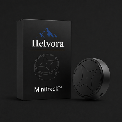 Traceur GPS Magnétique Helvora™ – Localisateur Compact avec Suivi en Temps Réel