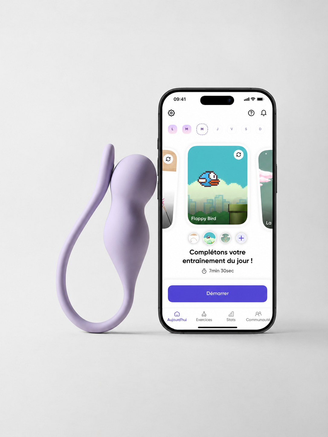 Helvora™ Vernetzte Beckenboden-Sonde – Beckenbodentraining & Biofeedback