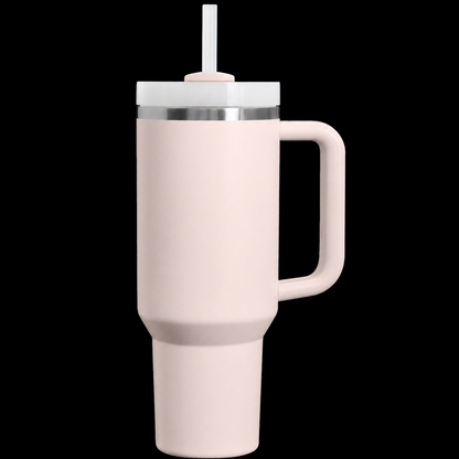 Gobelet Isotherme Helvora™ Quencher 1,2 L – Paille Intégrée & Grande Capacité