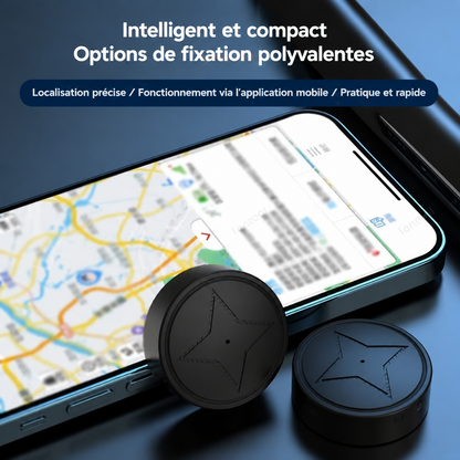 Traceur GPS Magnétique Helvora – Localisateur Compact avec Suivi en Temps Réel