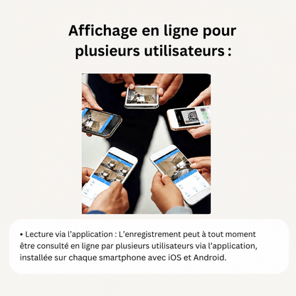 Mini Caméra Wi-Fi Helvora – Full HD 1080p avec Vision Nocturne & Détection de Mouvement
