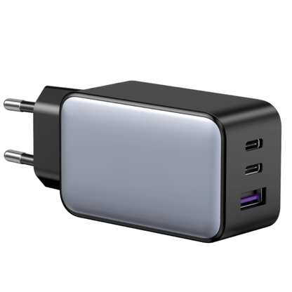 Chargeur USB-C Helvora 65W – Triple Port Charge Rapide
